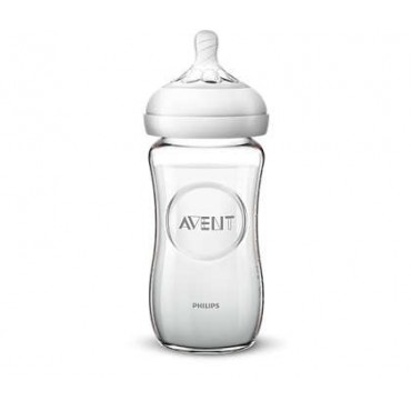 Szklana butelka dla niemowlęcia Philips Avent Natural